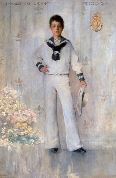 Porträt von Delancey Iselin Kane, 1887 von Thomas Wilmer Dewing